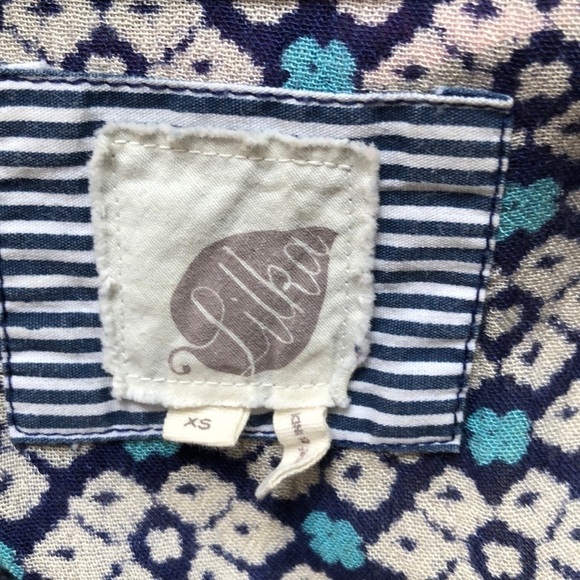 Anthropologie print embroidered romper - Picture 6 of 8